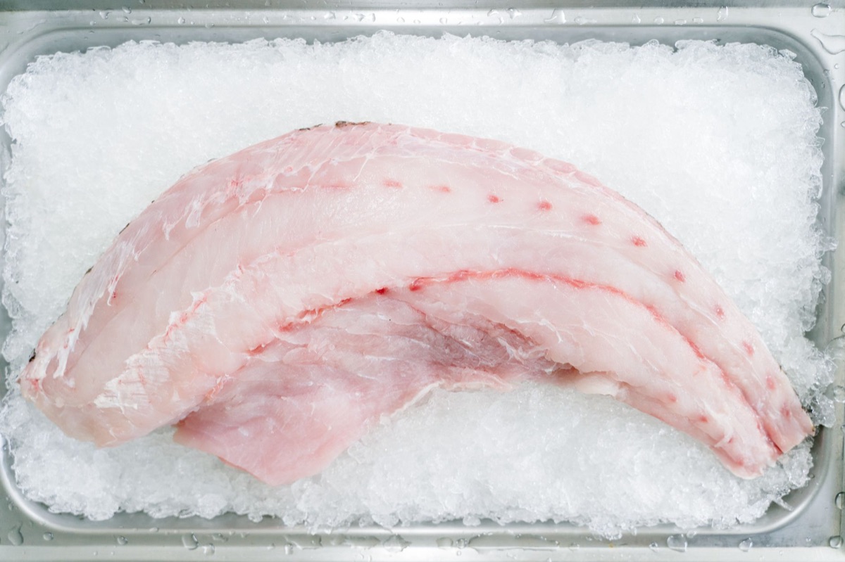 Pescado de cola plateada típico de Jeju