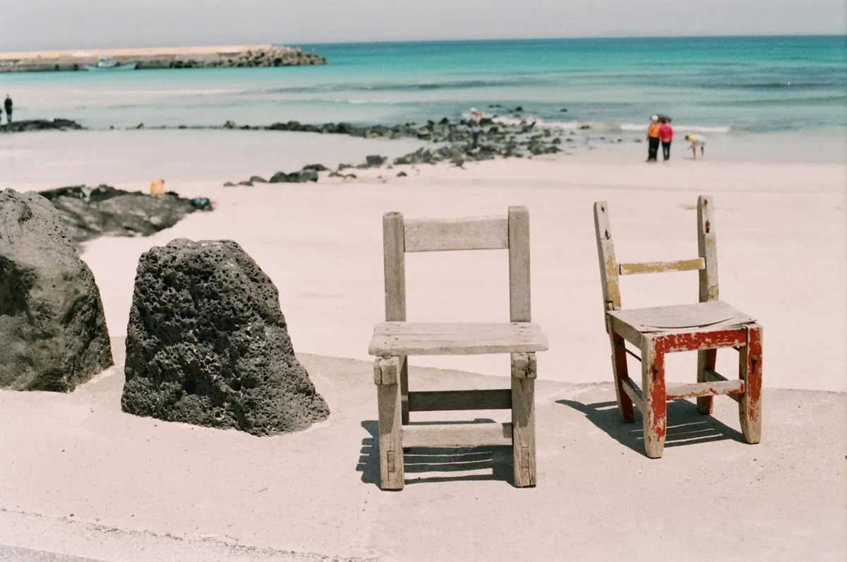 travel, jeju island, woljeongri, beachfront, summer, ocean, beach, nature, blue ocean, emerald sea, woljeongni beach, jeju island travel