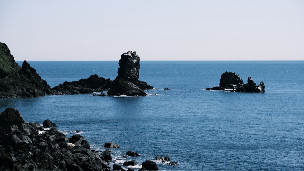 Fahrt zum Strand im Westen von Jeju
